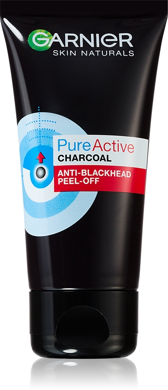 Garnier Pure Active Masque Peel-off Contre Les Points Noirs Au Charbon ...