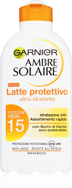 Garnier Ambre Solaire хидратиращо мляко за тен SPF 15 | notino.bg