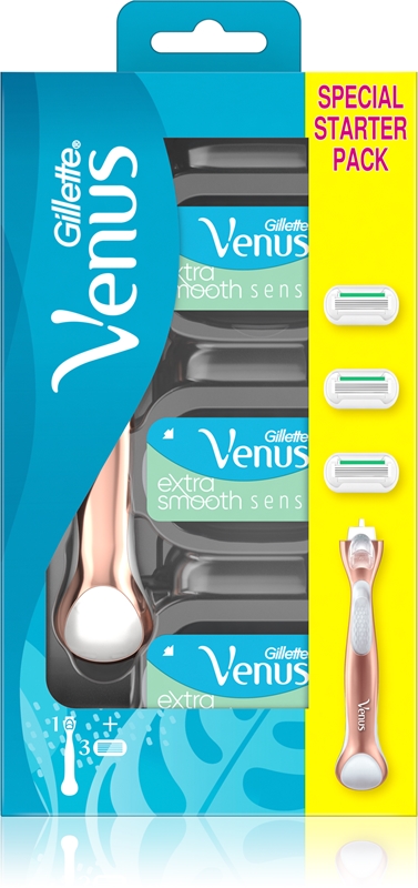 Gillette Venus Sensitive Smooth Rasoir Lames De Rechange Notino Fr