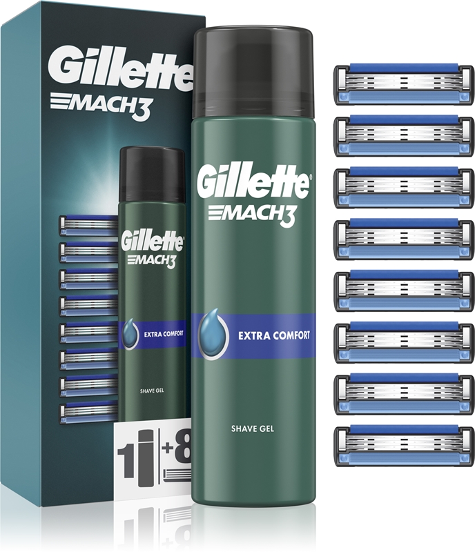 Gillette Mach Extra Comfort Lames De Rechange Notino Be