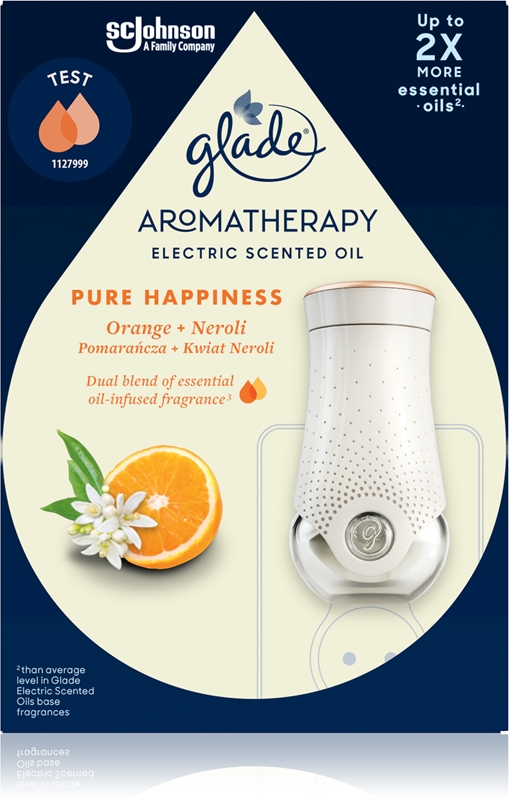 GLADE Aromatherapy Pure Happiness diffuseur électrique notino.fr