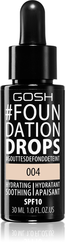 GOSH Copenhagen Foundation Drops #10 Tan – Leichte Tönungsdrops Für Ein Natürliches Finish