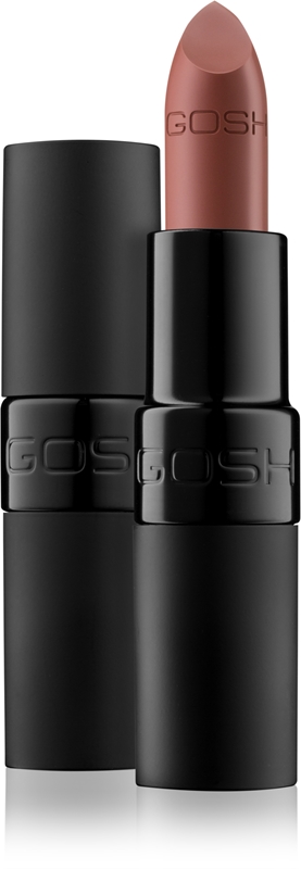 GOSH Velvet Touch Lippenstift – Farbe 82 Exotic, Samtiger Look & Intensive Pigmentierung