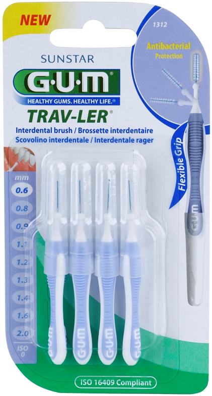 G.U.M Trav-Ler interdental brushes,s | notino.co.uk