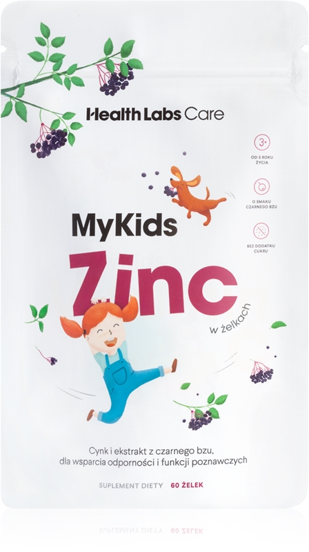 Health Labs MyKids Zinc - Żelki na Odporność i Rozwój dla Dzieci - 60 szt.