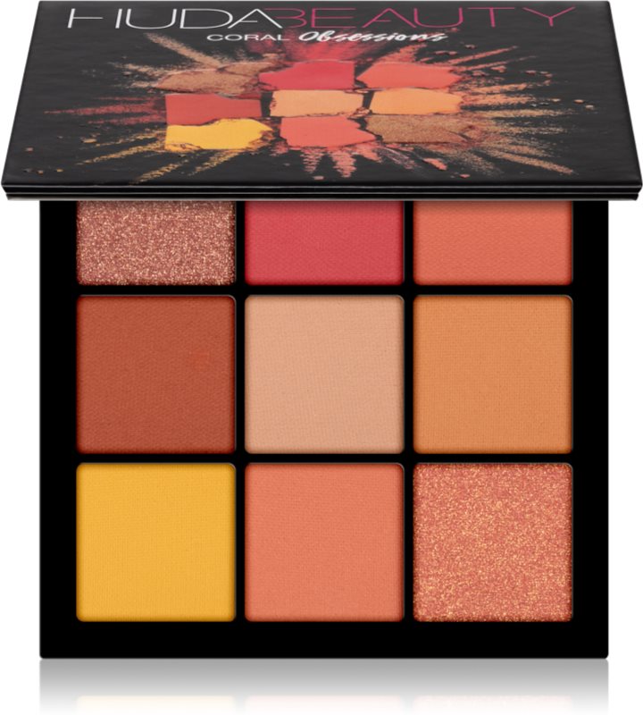 Huda Beauty Coral Obsessions Palette De Fards Paupi Res Notino Fr