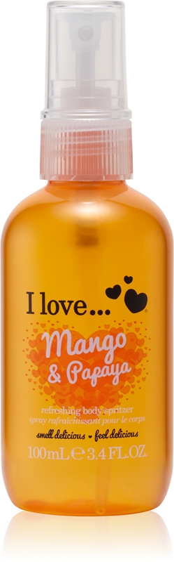 I love... Mango & Papaya odświeżający spray do ciała opinie | notino.pl