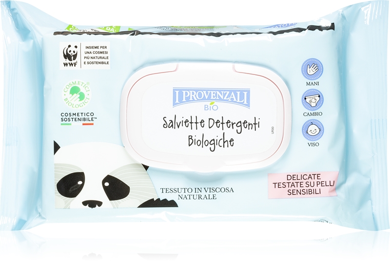 I Provenzali BIO Baby Wet Wipes lingettes nettoyantes pour bébé notino.fr