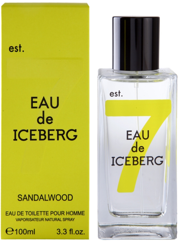 Iceberg Eau de Iceberg Sandalwood Eau de Toilette for Men 100 ml ...
