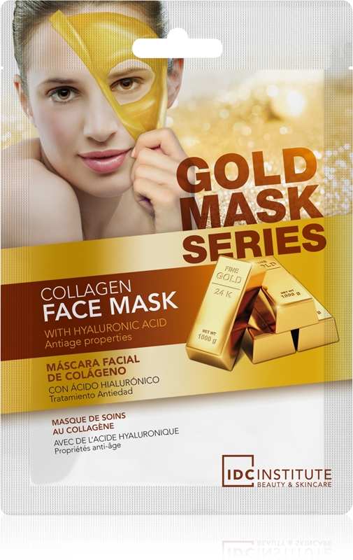 IDC Institute Gold Mask Series hydrating face mask with gold | notino.co.uk