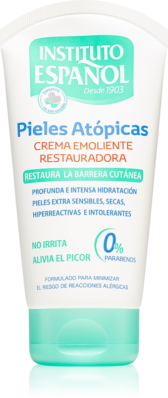 Instituto Español Atopical Körpercreme 430 Ml – Feuchtigkeitscreme Für Empfindliche & Trockene Haut, Ohne Parabene