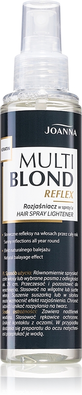 Joanna Multi Blond Reflex fluide éclaircissant en spray