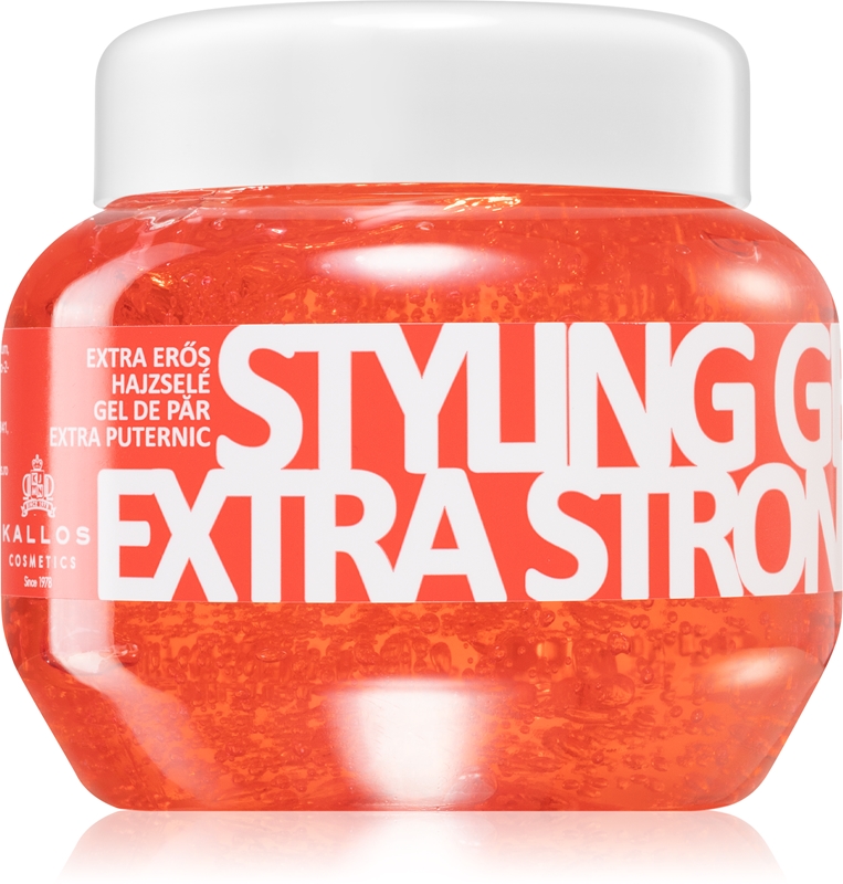 Kallos Styling Gel Extra Strong Hold Hair Styling Gel with extra strong