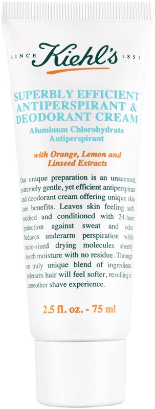 Kiehl's Superbly Efficient Antiperspirant & Deodorant Cream cream ...
