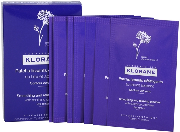 Klorane Cornflower Smoothing And Relaxing Patches for Eye Area notino