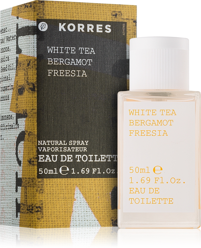 Korres White Tea, Bergamot & Freesia woda toaletowa dla kobiet notino.pl