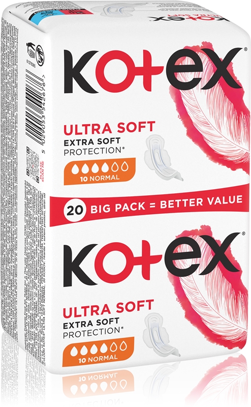 Kotex Ultra Soft Normal maandverband | notino.nl