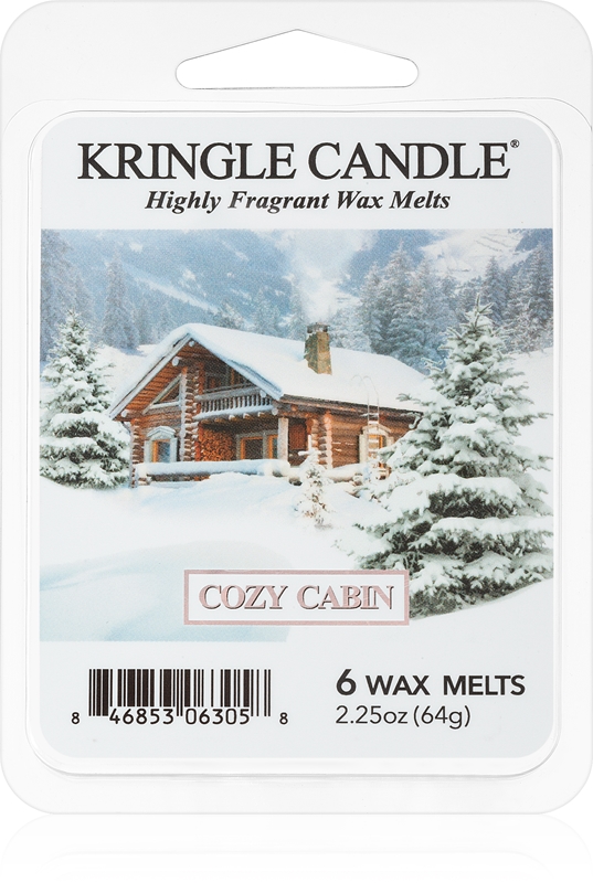 Kringle Candle Cozy Cabin cera derretida aromatizante notino.pt