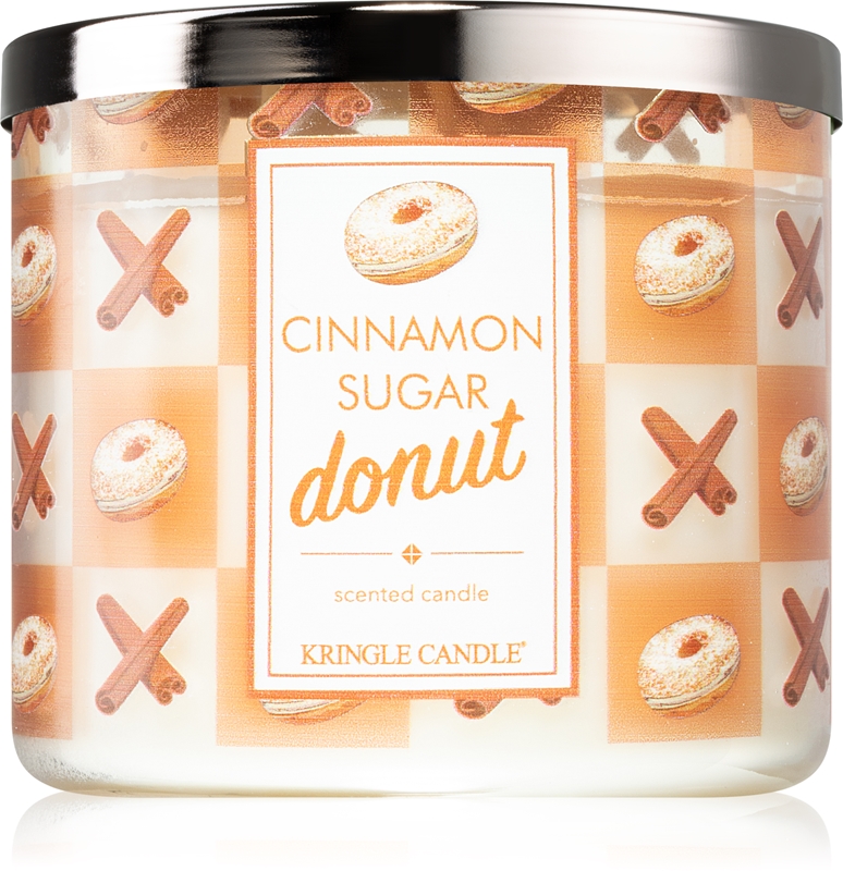 Kringle Candle Cinnamon Sugar Donut scented candle notino.ie