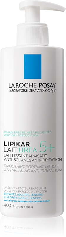 La roche-posay iso urea 5+ soothing smoothing milk against dandruff 400 ml