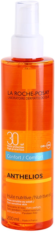 La Roche-Posay Anthelios Comfort слънцезащитно подхранващо олио SPF 30 ...
