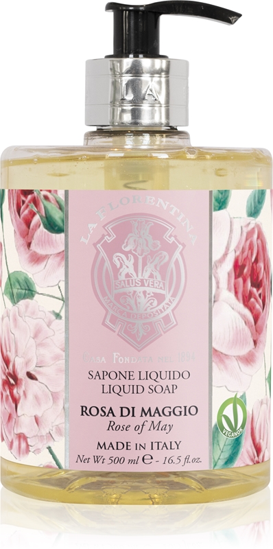 La Florentina Rose Of May Liquid Soap Naturalne Myd O W P Ynie Do R K