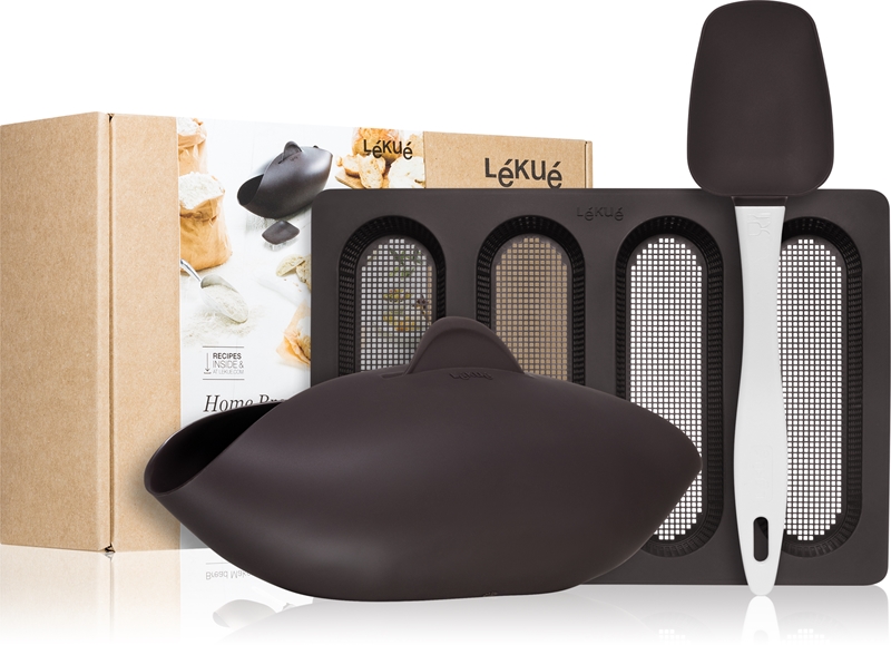 Lékué Kit Homemade Bread Essential set for baking bread and baguettes ...