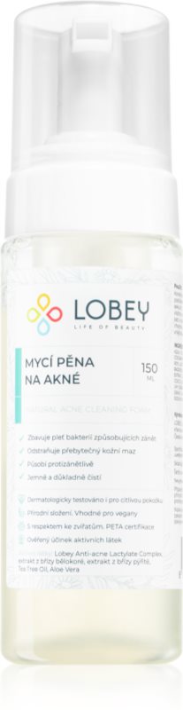 Lobey Face Cleanser Mycí Pěna Na Aknózní Pleť Notinocz 9433