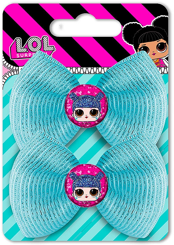LOL Surprise Haarspangen Set | 8 Bunte Haarclips Mit Glitzer | Für Mädchen & Kinder