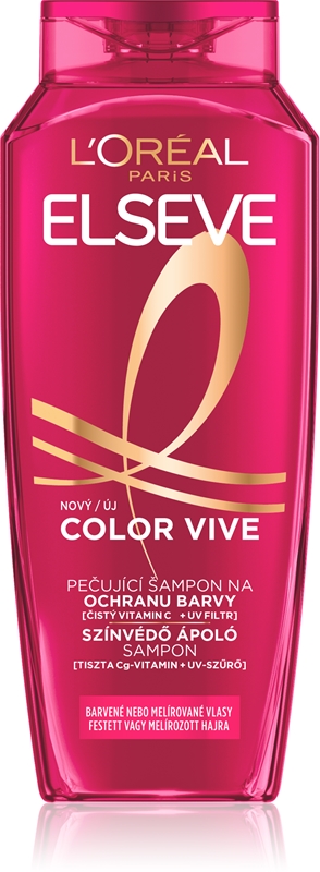 L 'Oreal Paris Elseve Color Vive Shampoo 400 ml (Pack of 2