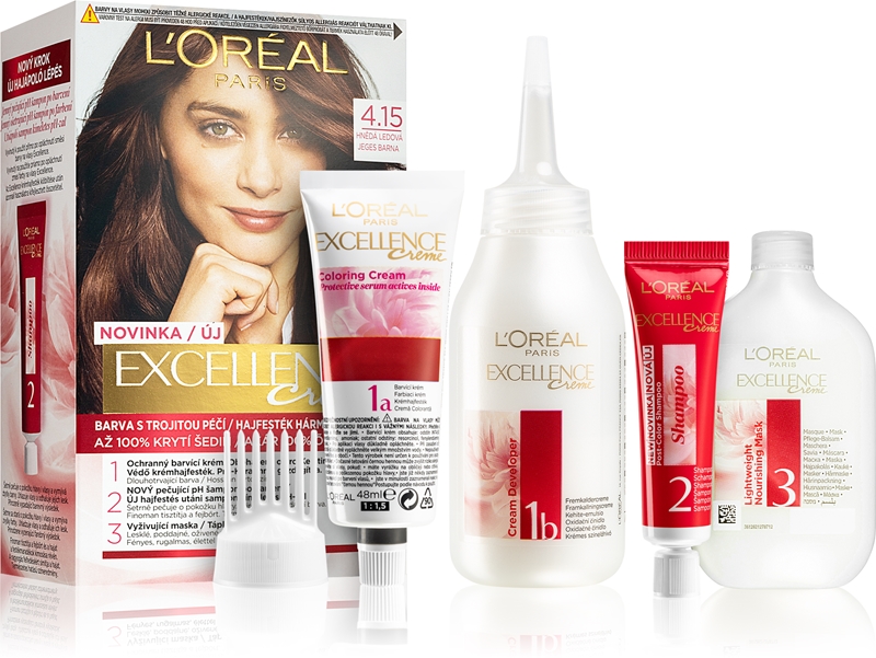 L’Oréal Paris Excellence Creme coloration cheveux | notino.fr