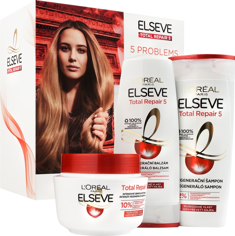 Shampoing L'Oréal Elsève Total Repair 5 Reconstituant 300ml - Neuf - Démêlant Réparation
