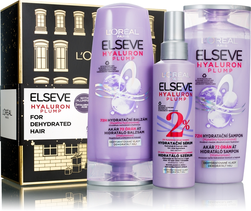 L’Oréal Paris Elseve Hyaluron Plump подарочный набор (для нормальных и ...
