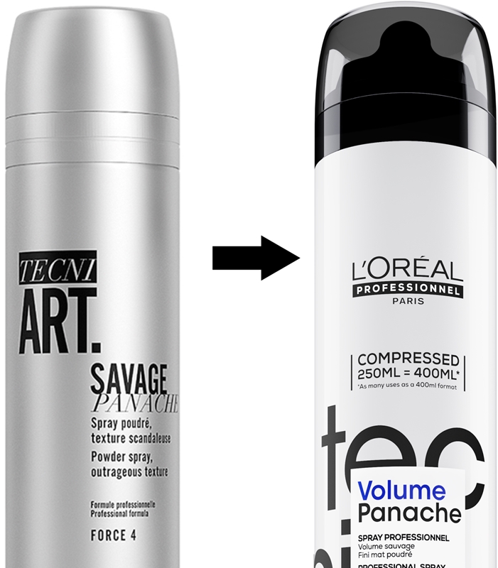 L’Oréal Professionnel Tecni.Art Savage Panache spray poudre fixation et ...