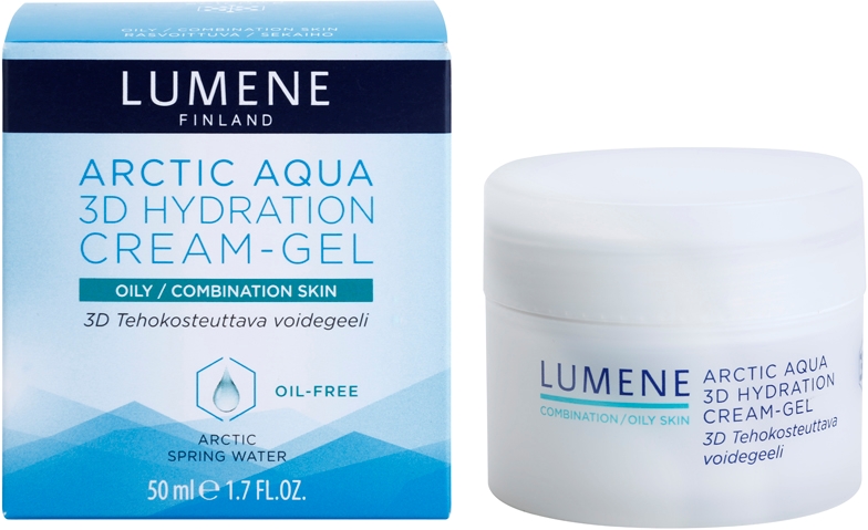 Lumene Arctic Aqua хидратиращ гел крем за смесена и мазна кожа | notino.bg