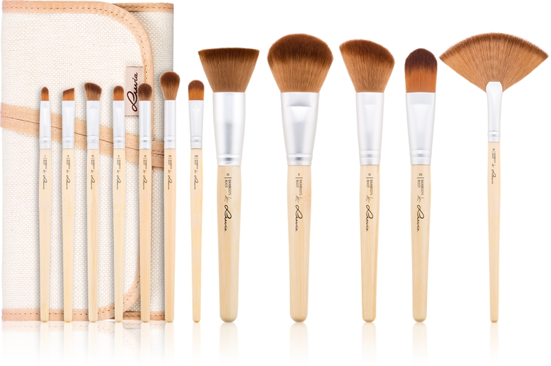 Luvia Cosmetics Bamboo Bamboo’s Root set di pennelli con custodia