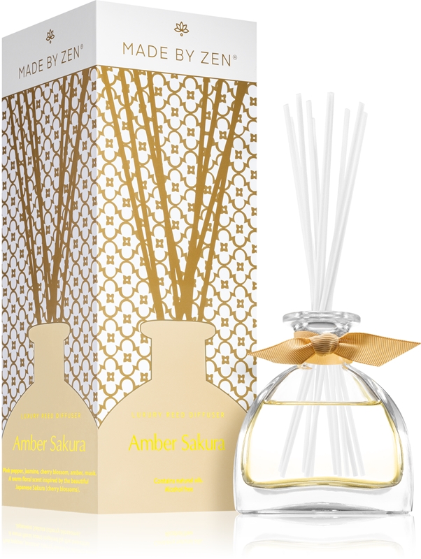MADE BY ZEN Amber Sakura diffuseur d'huiles essentielles avec recharge ...