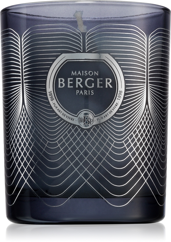 Maison Berger Duftkerze – Blumig-orientalischer Duft, 35h Brenndauer, Mit Holzdeckel