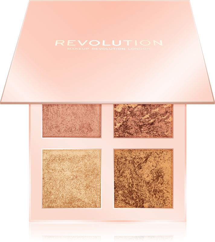 Makeup Revolution Face Quad Highlighter Palette notino.co.uk