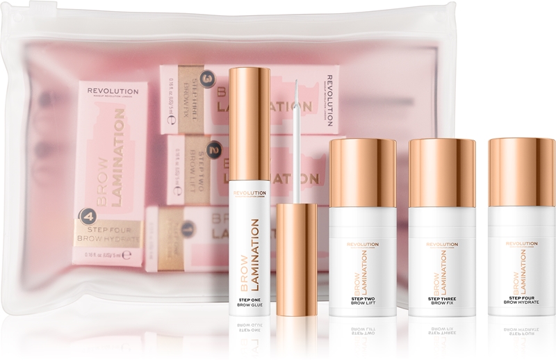 Makeup Revolution Laminate Brow kit sourcils notino.be