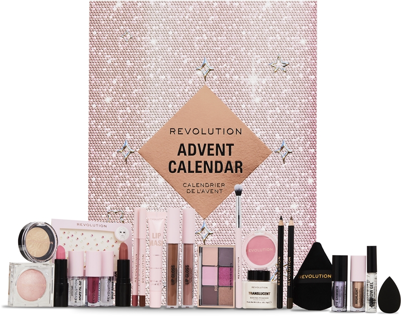 Makeup Revolution Xmass 2024 Advent Calendar коледен календар notino.bg