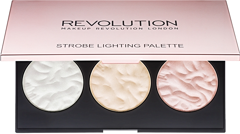 Revolution Makeup Strobe Highlighter – Hellgold, Vegan, Für Strahlenden Glow