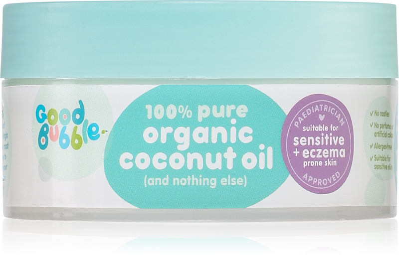 Good Bubble Little Softy Organic Coconut Oil huile de coco bio pour bébé notino.be
