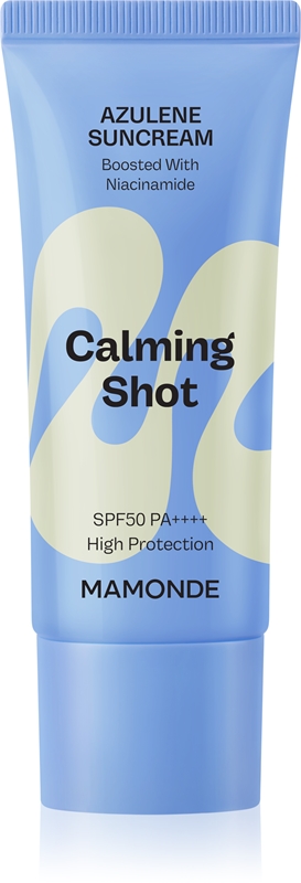 MAMONDE Calming Shot Azulene Suncream ochranný pleťový krém s ...