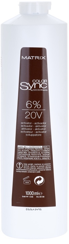 Matrix Sync Activator aktivačná emulzia 6 % 20 vol. | notino.sk