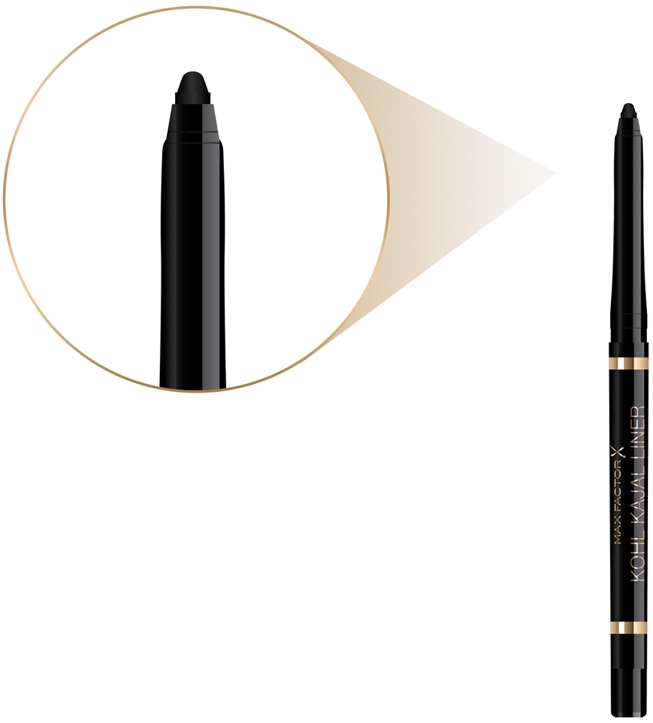 Max Factor Kohl Kajal Weiß 10 – Perfekt Für Smokey Eyes, Langanhaltend & Wischfest, 1x4 Ml (Packung Mit 2 Stiften)