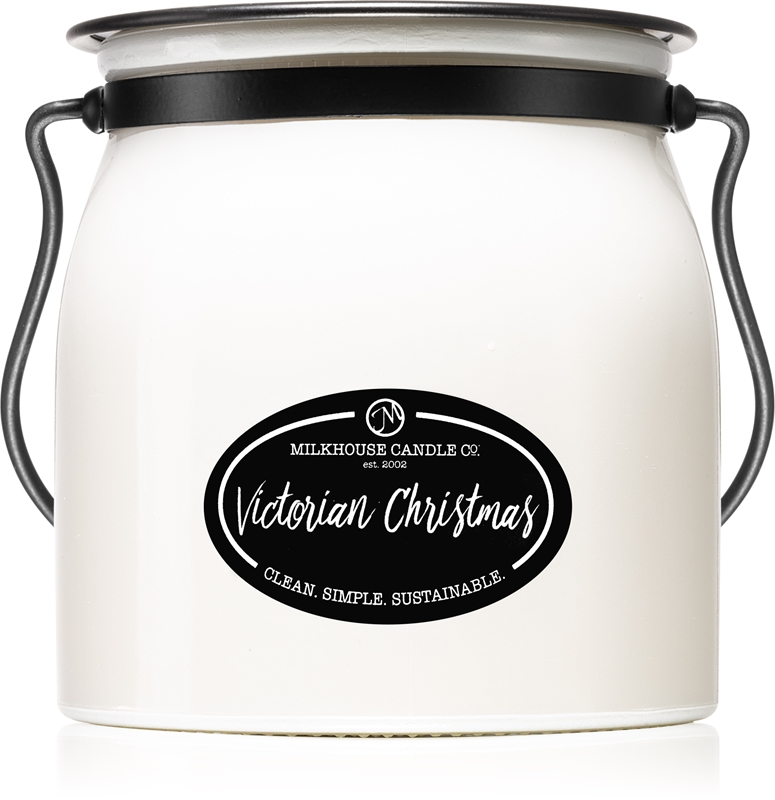 Milkhouse Candle Co. Creamery Victorian Christmas vonná svíčka Butter