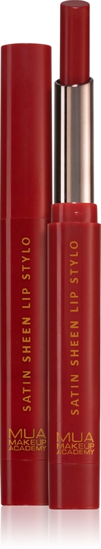 MUA Satin Lipstick – Trophy, Satinierter Lippenstift | Langanhaltender Lippenstift, Satin-Finish