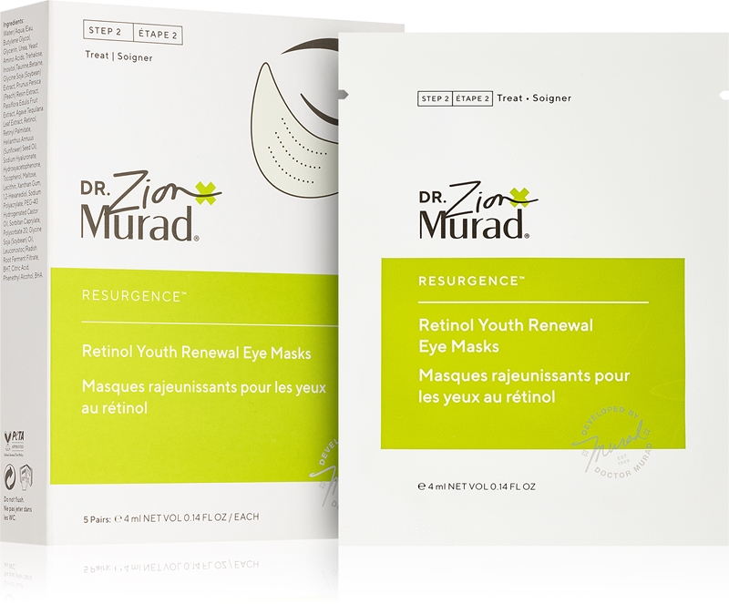Murad Dr. Zion x Murad eye contour lift patches with retinol notino.co.uk