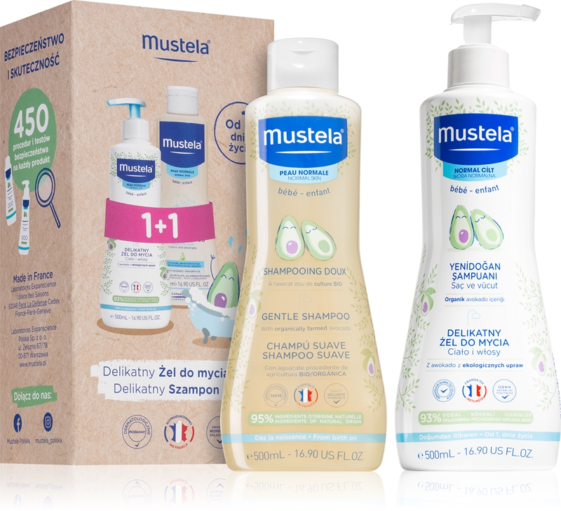 Mustulla Mustela Bébé dárková sada pro děti od narození | notino.cz